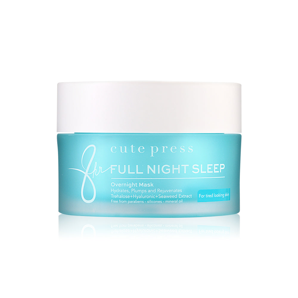 Cute Press Overnight Mask - 8 Hr Full Night Sleep Formula - Beauty Buddy