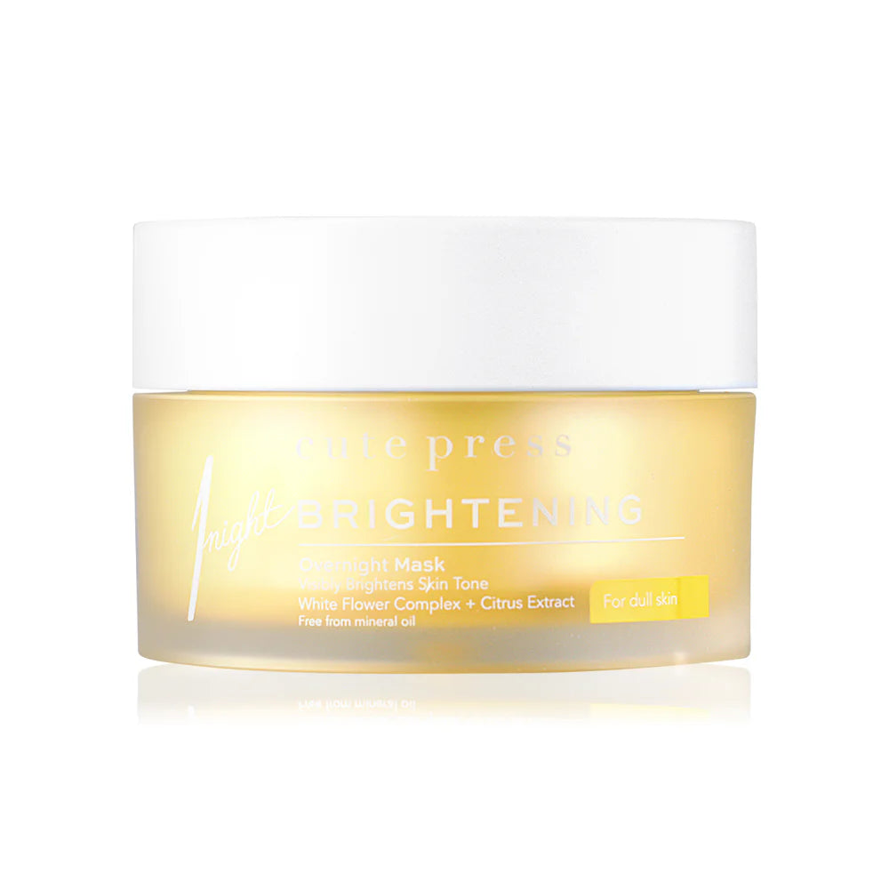 Cute Press Overnight Mask - Brightening Formula 50g - Beauty Buddy