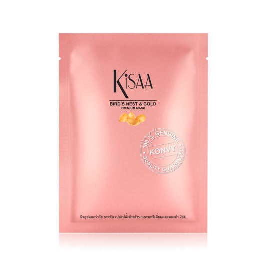 Kisaa Premium Mask - Bird's Nest & Gold for Brightening and Firming - Beauty Buddy