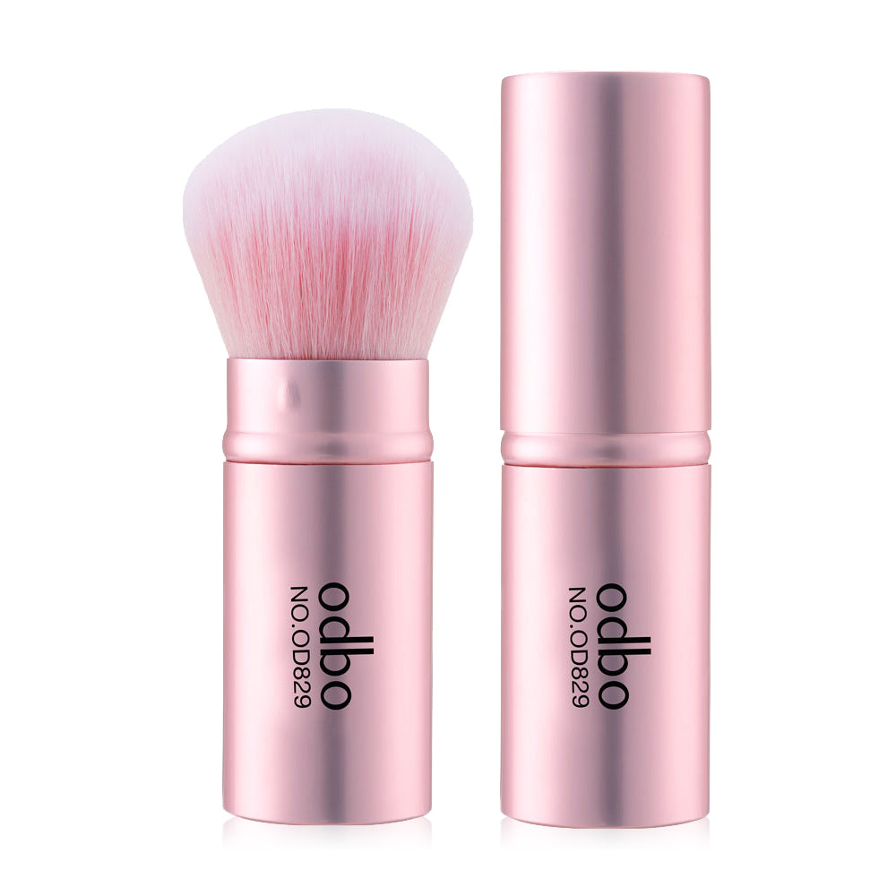 ODBO Face Brush - Extra Soft Pink Brush - Beauty Buddy