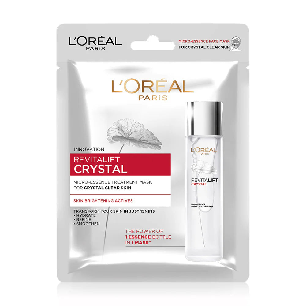 L'OrŽal Paris Revitalift Crystal Micro-Essence Treatment Mask 25ml