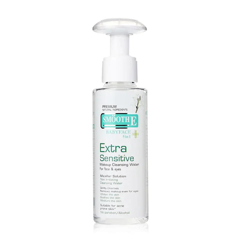 Smooth E Cleansing Water - Water-Based Formula for Sensitive Skin - Beauty Buddy