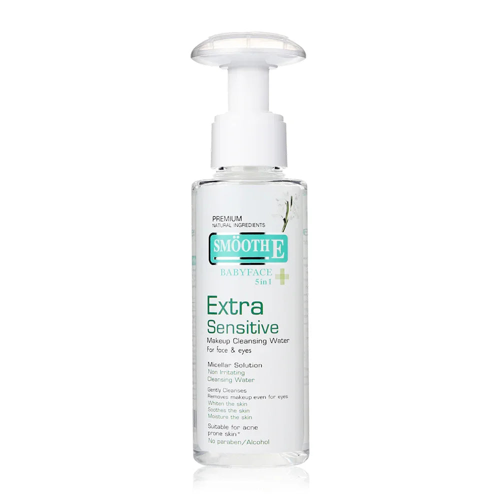 Smooth E Cleansing Water - Makeup Remover for Sensitive Skin - Beauty Buddy