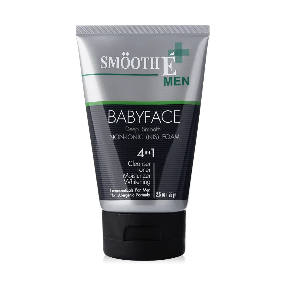 Smooth E For Men Cleansing Foam - Oil Control Formula - Beauty Buddy
