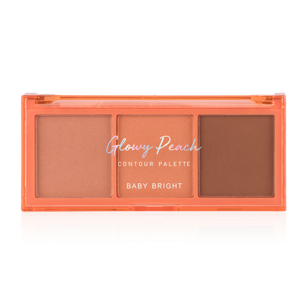 Baby Bright Contour Palette - Glowy Peach Shades - Beauty Buddy