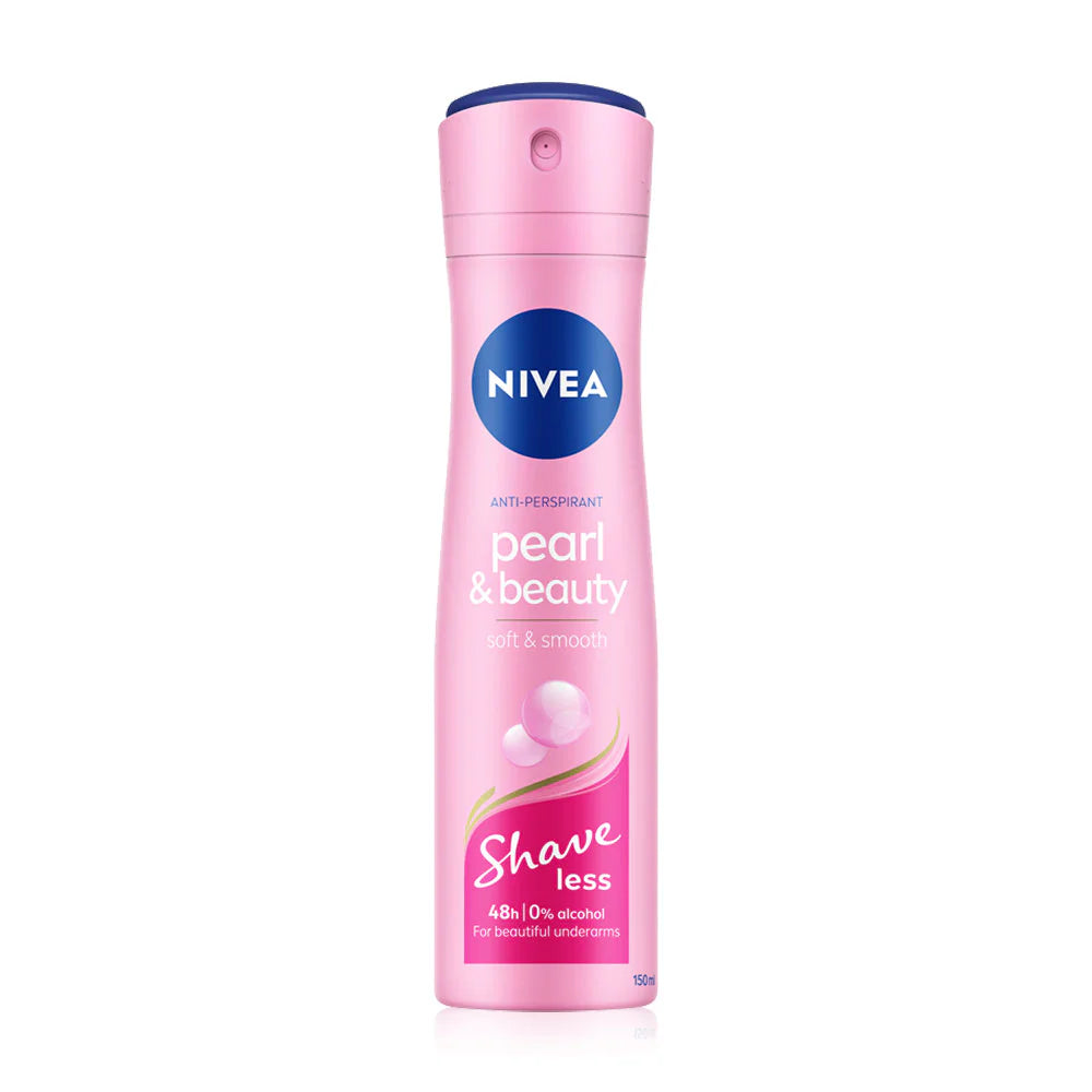 NIVEA Antiperspirant Spray - Pearl & Beauty Formula, 150ml - Beauty Buddy