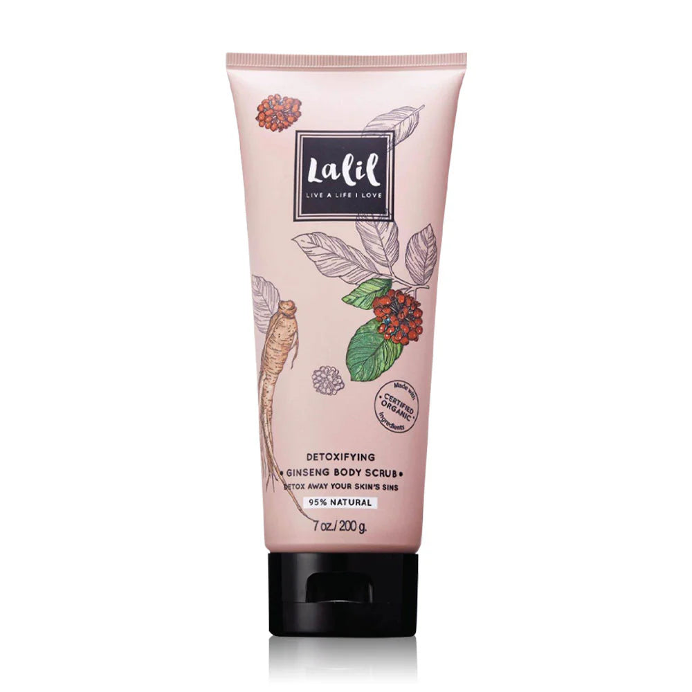 Lalil Detoxifying Ginseng Body Scrub 200g