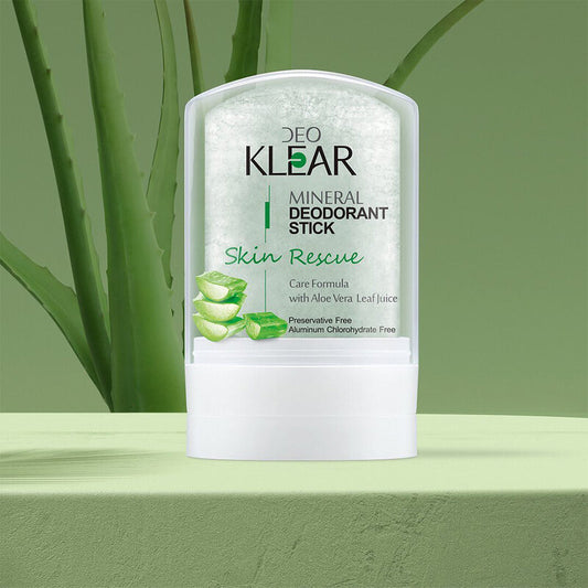 DEOKLEAR Skin Rescue Mineral Deodorant Stick 60g