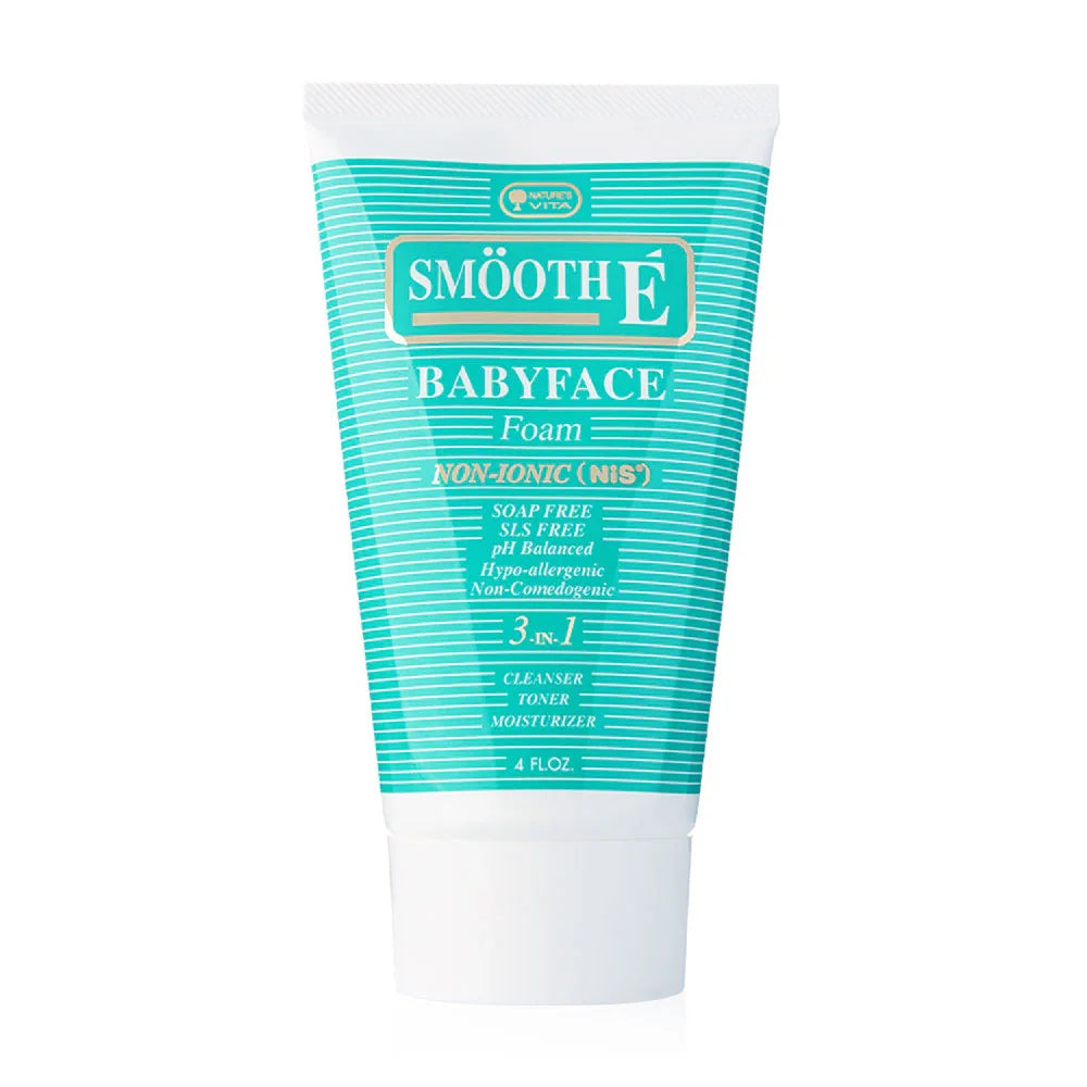 Smooth E Facial Cleanser - Babyface Foam with Melawhite Extract - Beauty Buddy