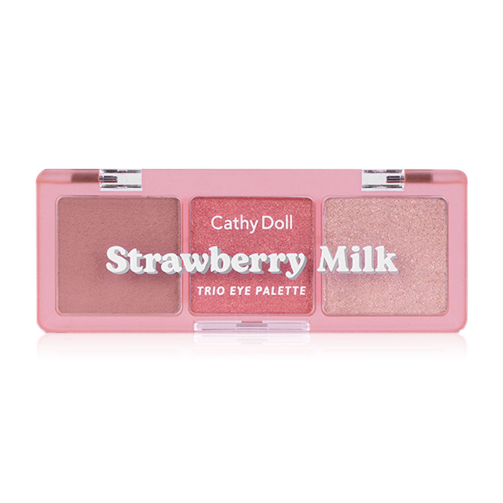 Cathy Doll Eye Palette - Cheers Around Trio in Strawberry Milk - Beauty Buddy
