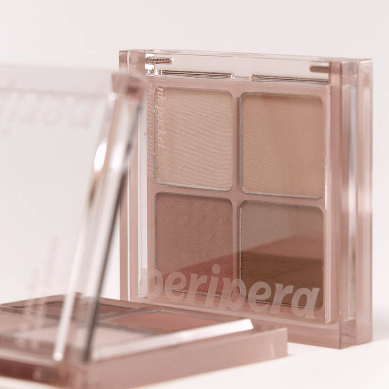 Peripera Ink Pocket Shadow Palette - #4 You Know What Mute Is - Beauty Buddy
