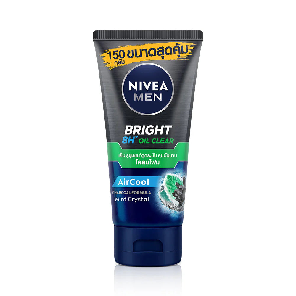 NIVEA Men Face Wash - Bright Oil Clear with Volcanic Mud - Beauty Buddy