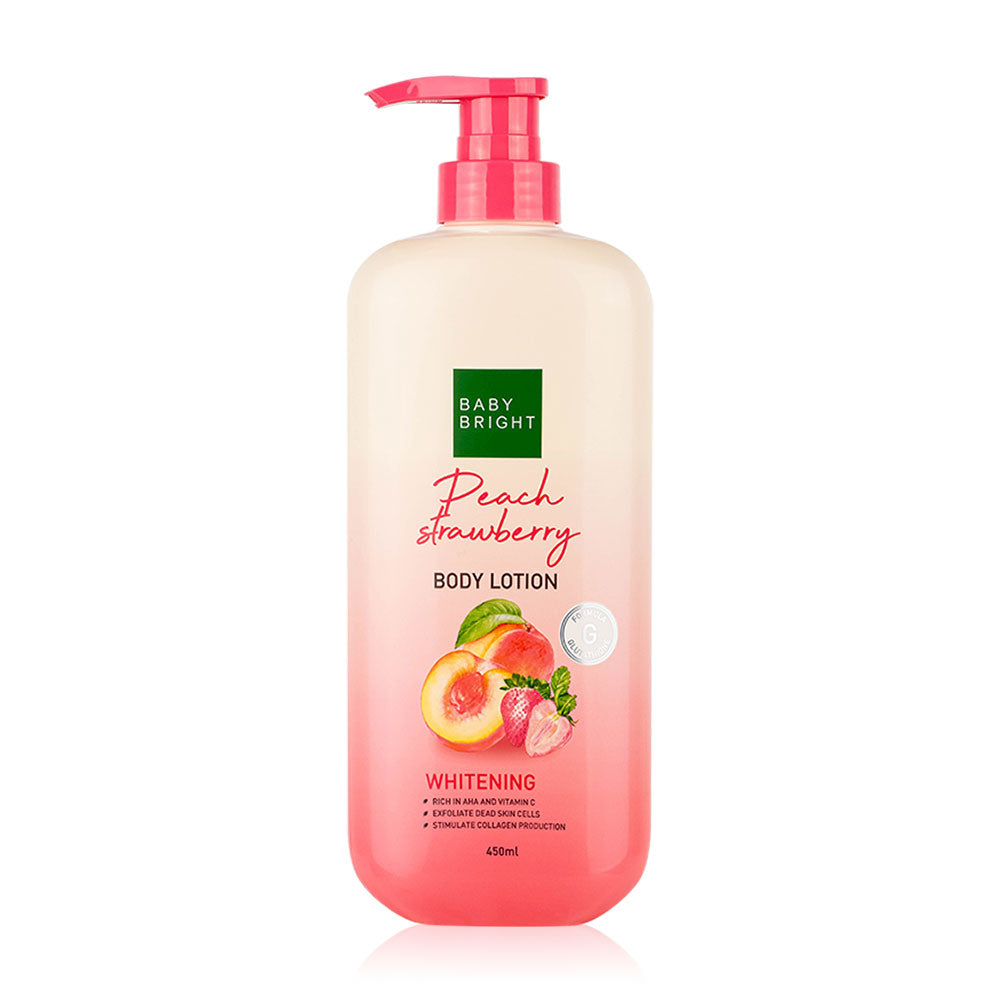 Baby Bright Body Lotion - Peach Strawberry Extract 450ml - Beauty Buddy