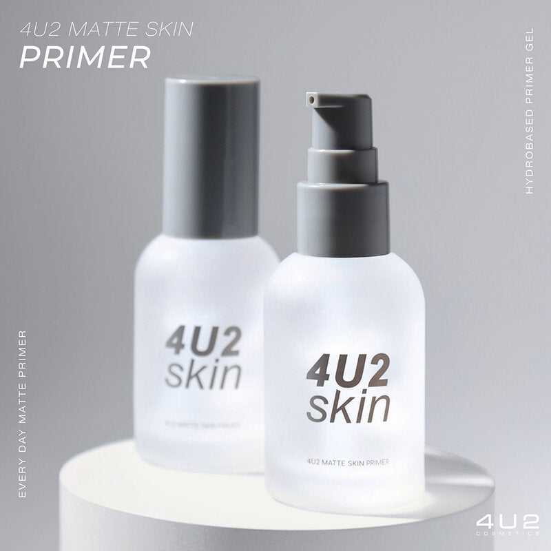 4U2 Matte Skin Primer - Lightweight Formula for Smooth Skin
