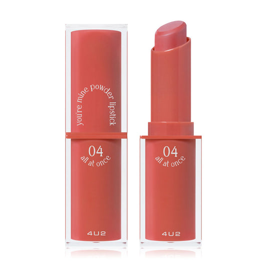 4U2 Powder Lipstick - #04 All At Once Powdery Matte - Beauty Buddy