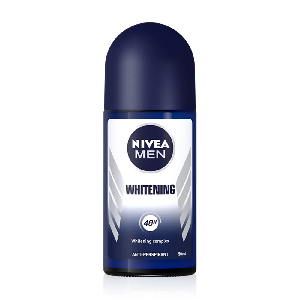 NIVEA Deodorant - Brightening Roll-On for Men 50ml - Beauty Buddy