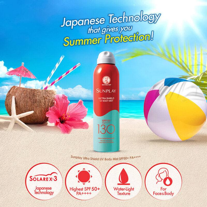 Sunplay Ultra Shield UV Body Mist SPF50+ PA++++ 165ml