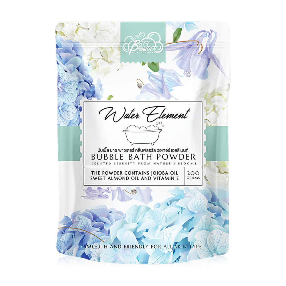 Saboo Thailand Bubble Bath Powder Floral Water Element 200g