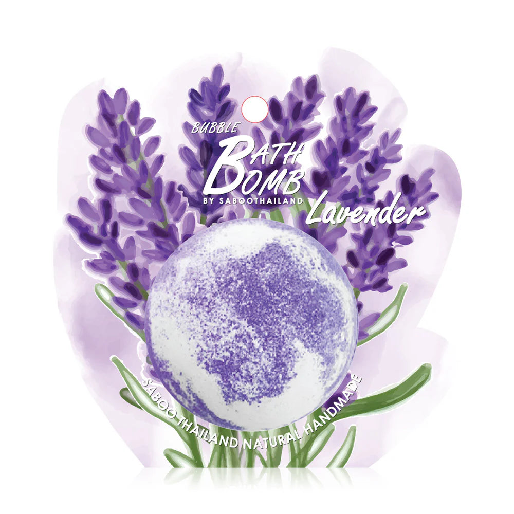 Saboo Thailand Bubble Bath Bomb Flower Lavender 150g