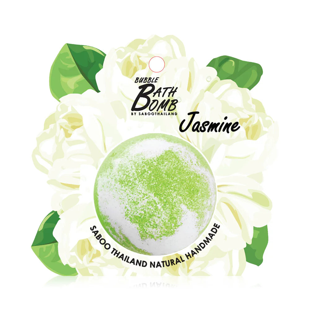 Saboo Thailand Bubble Bath Bomb Flower Jasmine 150g