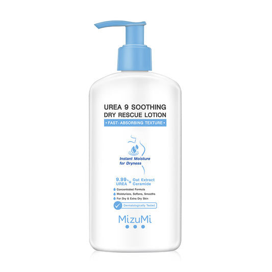 MizuMi Body Lotion - Urea 9% for Soothing Dry Skin - Beauty Buddy