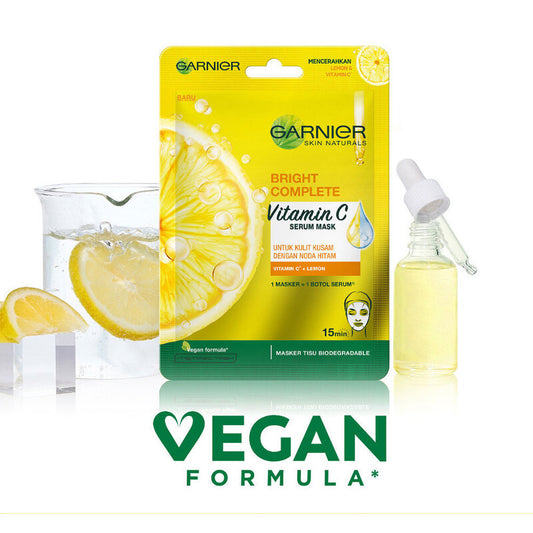 Garnier Skin Naturals Bright Complete Vitamin C Serum Mask 28g