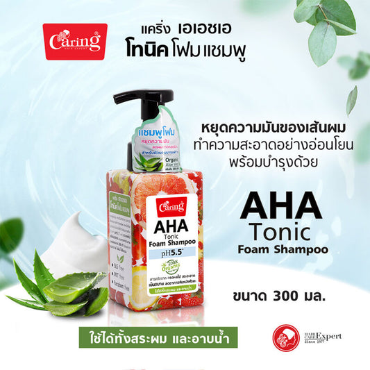 Caring AHA Tonic Shampoo 300ml