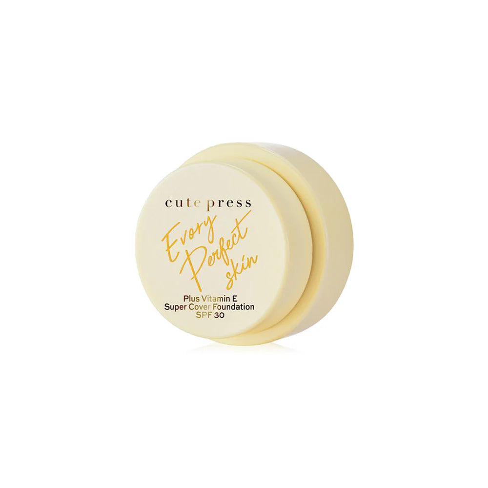 Cute Press Foundation - Super Cover with Vitamin E SPF30 - Beauty Buddy