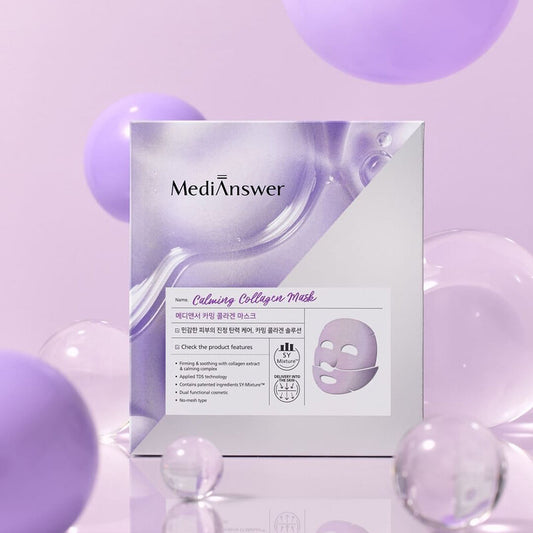 Medi Answer Calming Collagen Mask Set of 5 Sheets 37g x 5