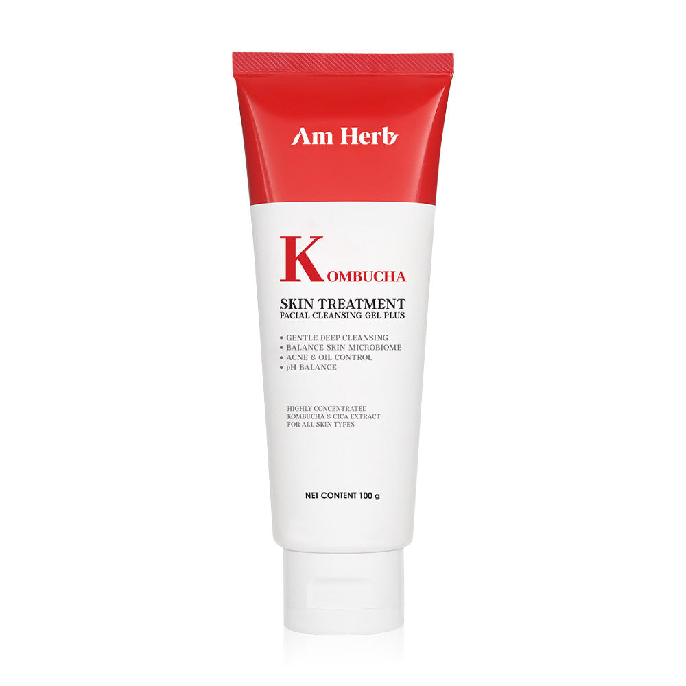 Am Herb Facial Cleansing Gel - Kombucha Formula - Beauty Buddy