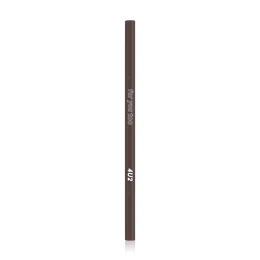 4U2 Brow Pencil - Extra Slim Natural Brown 0.08g - Beauty Buddy