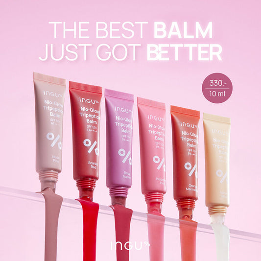 INGU Lip Balm - Nio-Glow Tripeptide SPF50+ PA+ - Beauty Buddy