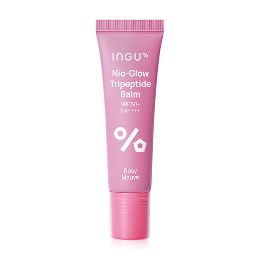 INGU Lip Balm - Nio-Glow Tripeptide SPF50+ Rosy Mauve - Beauty Buddy
