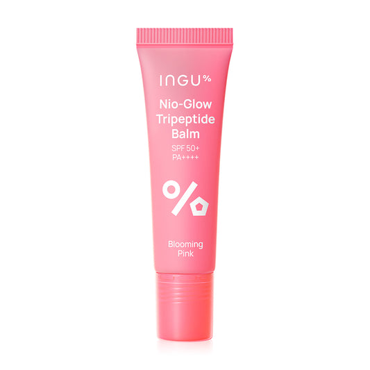 INGU Skin Balm - Nio-Glow Tripeptide SPF50+ in Blooming Pink - Beauty Buddy
