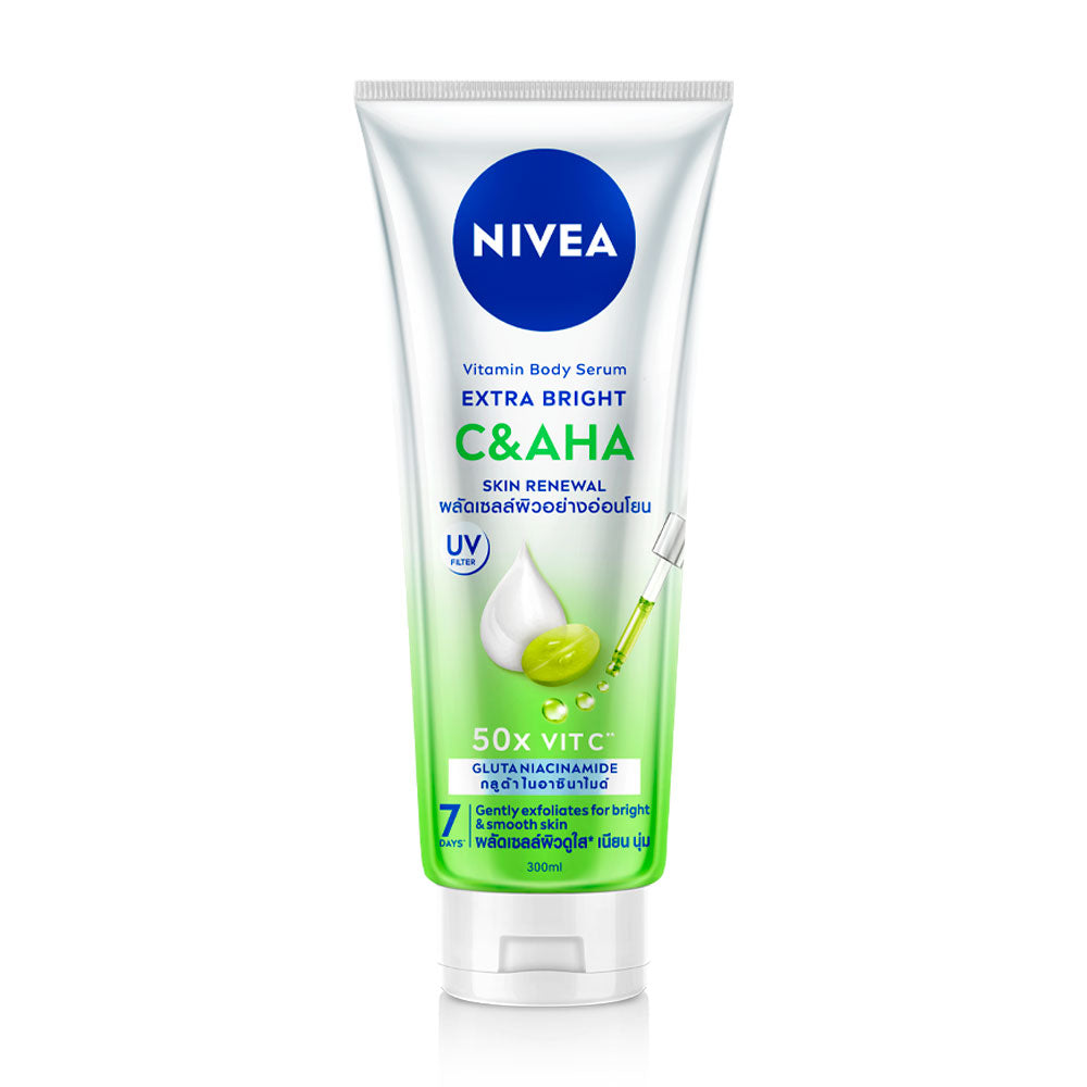 NIVEA Body Serum - Vitamin C & AHA for Extra Brightness 300ml - Beauty Buddy