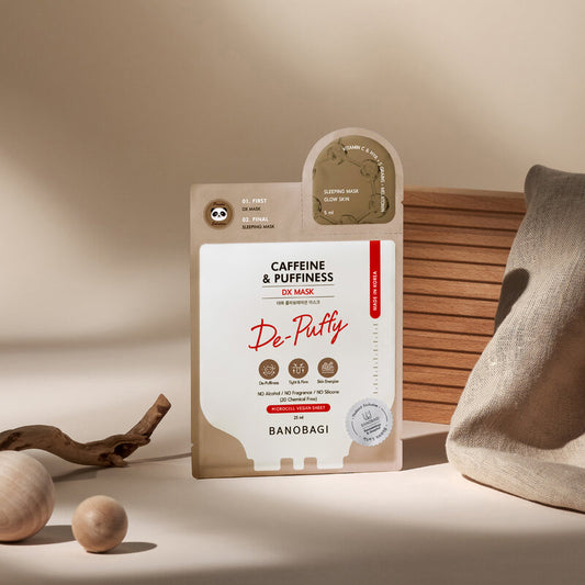 BANOBAGI Dx Mask Caffeine & Puffiness Facial Mask Sheet 25ml + 5ml