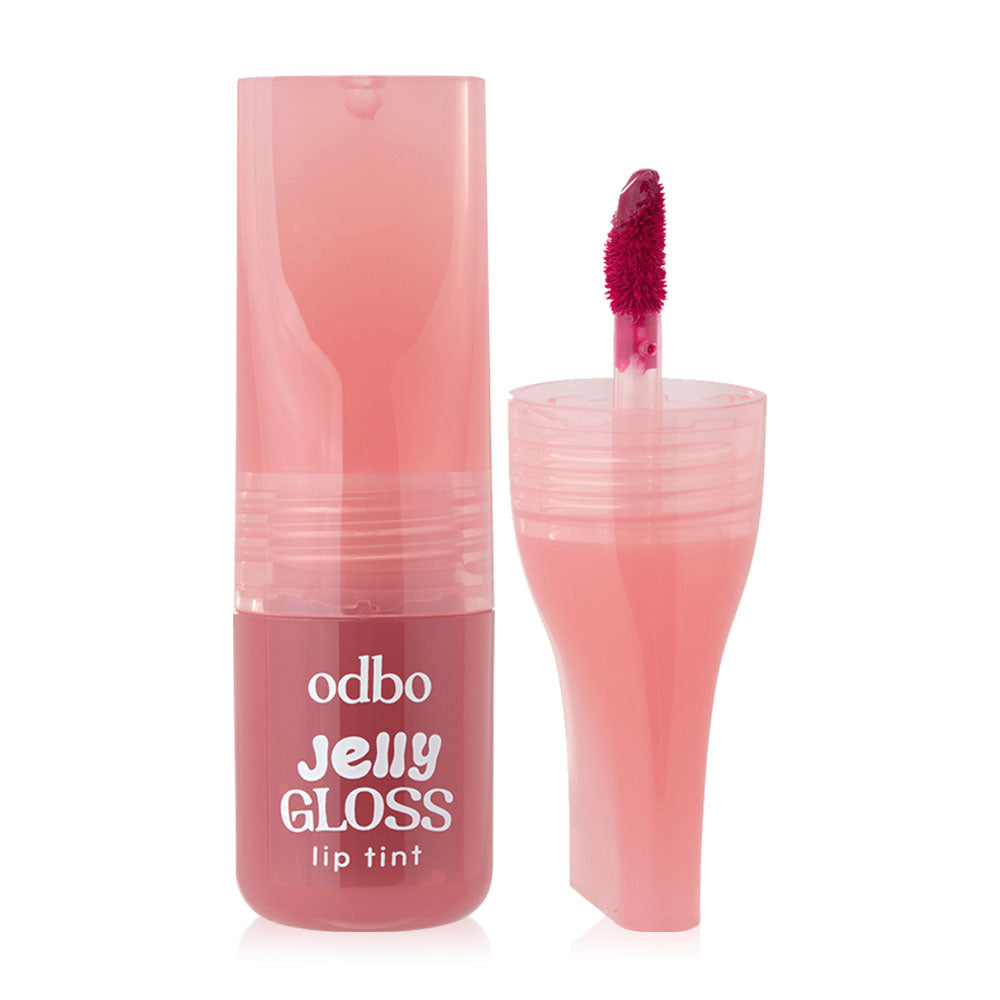 ODBO Lip Tint - Jelly Gloss Formula, Clear Color, 3g - Beauty Buddy