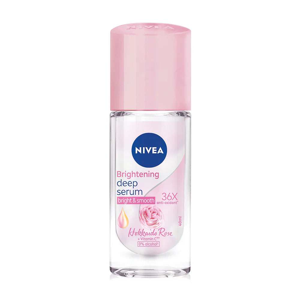 NIVEA Deodorant Roll-On - Hokkaido Rose Brightening Serum 40ml - Beauty Buddy