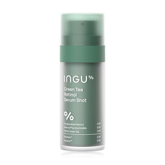INGU Facial Serum - Green Tea Retinol 30ml - Beauty Buddy