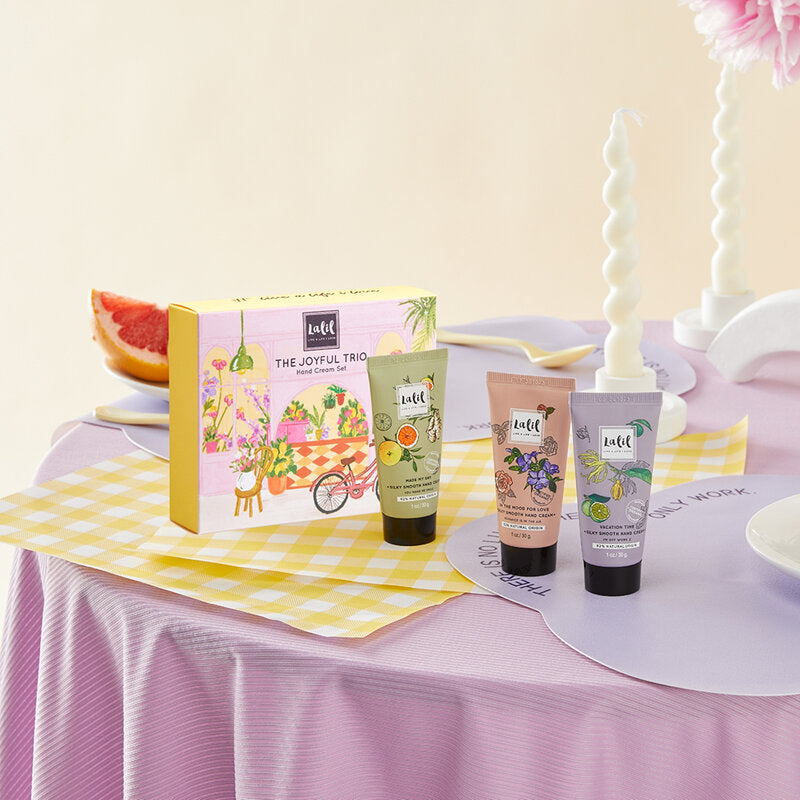 Lalil The Joyful Trio Hand Cream Set