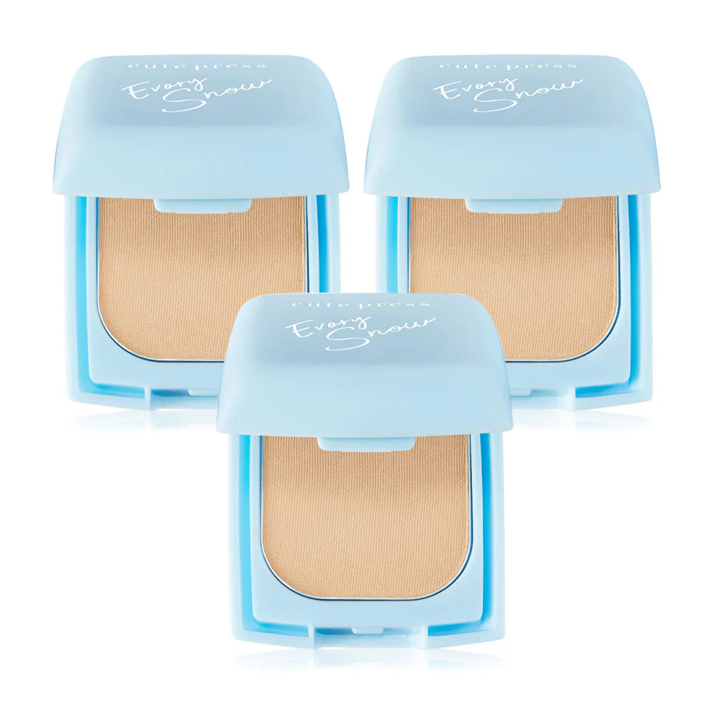 Cute Press Foundation Powder - Evory Snow Whitening & Oil Control SPF30 - Beauty Buddy