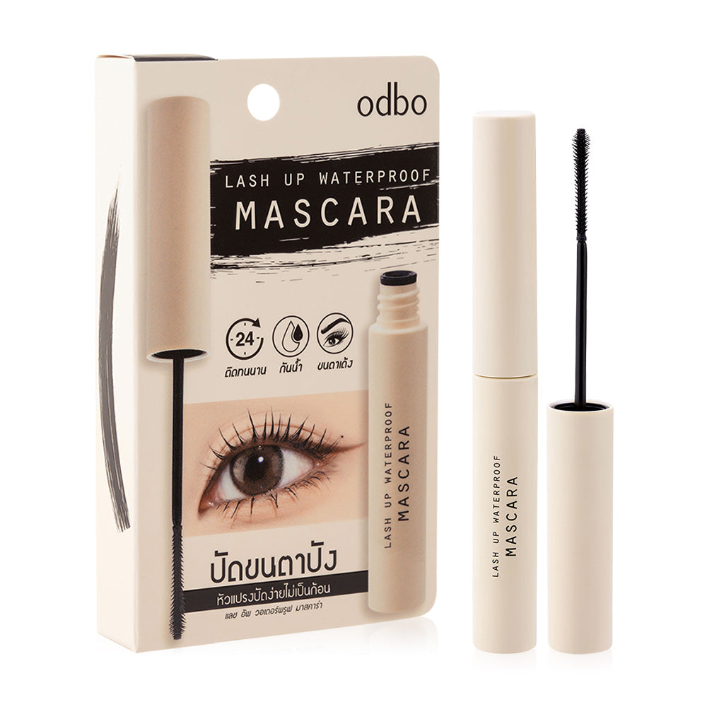 ODBO Mascara - Waterproof Formula with Inverted Cone Brush - Beauty Buddy