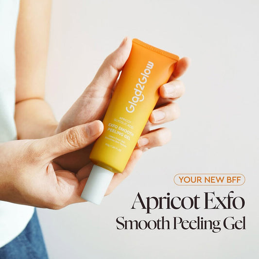 Glad2Glow Peeling Gel - Apricot Glycolic Acid Formula - Beauty Buddy
