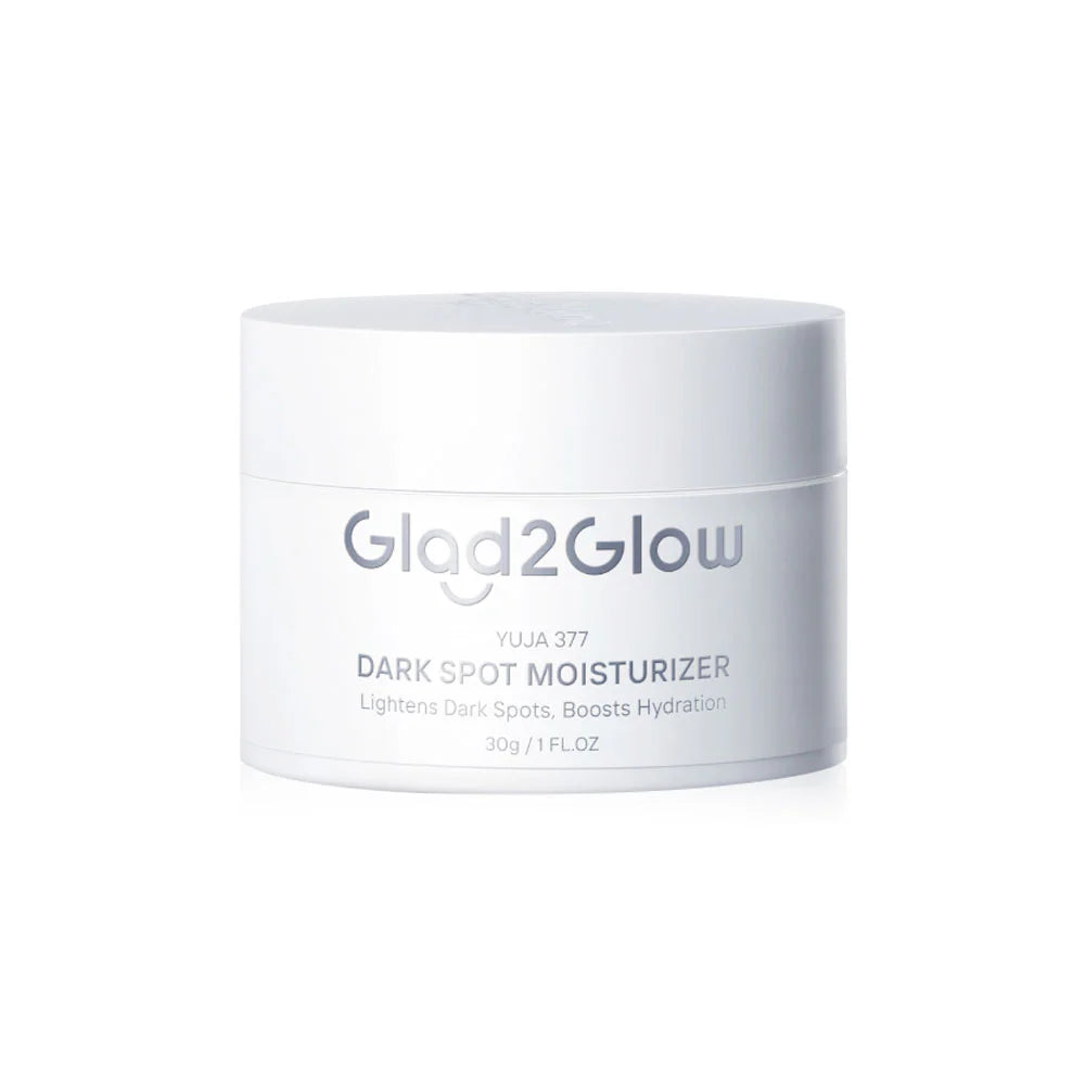 Glad2Glow Moisturizer - Yuja 377 for Dark Spots and Hydration - Beauty Buddy