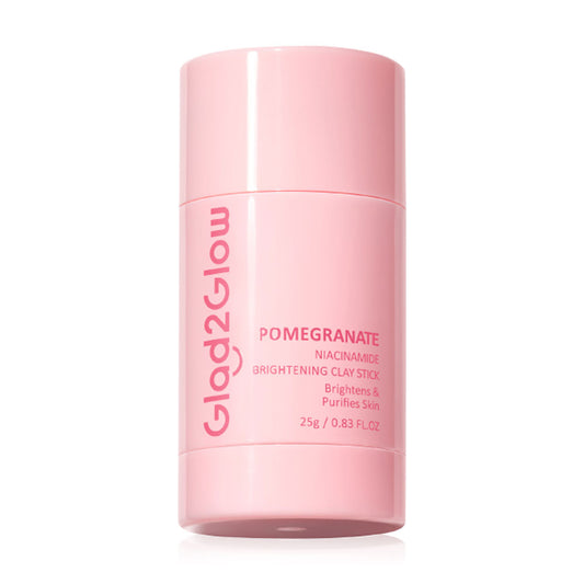 Glad2Glow Clay Mask Stick - Pomegranate & Niacinamide - Beauty Buddy
