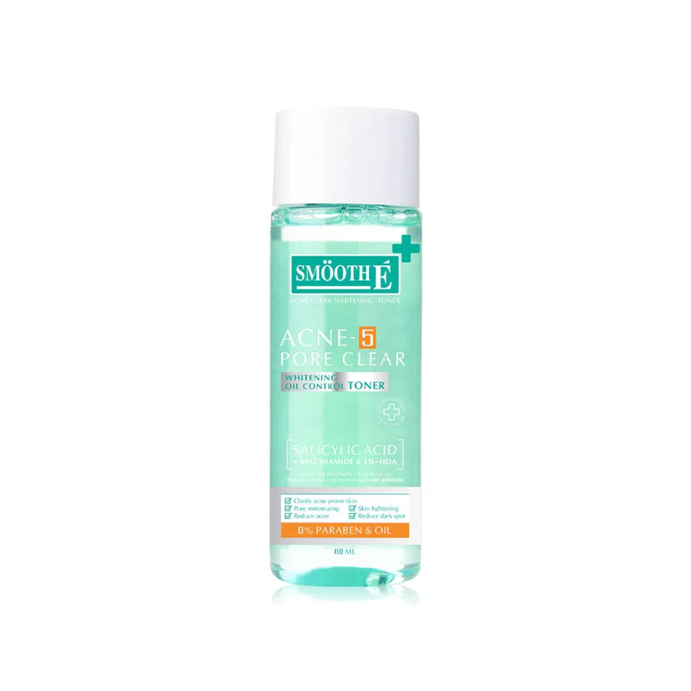 Smooth E Toner - Acne-5 Pore Clear Formula - Beauty Buddy