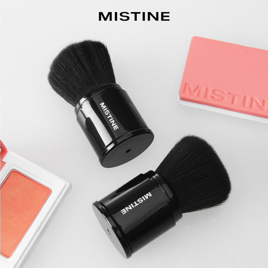 Mistine Makeup Brush - Portable Pocket Brush with Soft Bristles - Beauty Buddy
