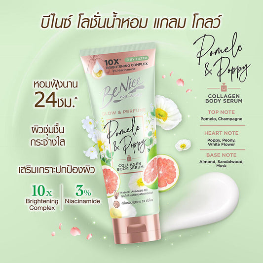 BeNice Glow & Perfume Pomelo & Poppy Body Lotion 170ml