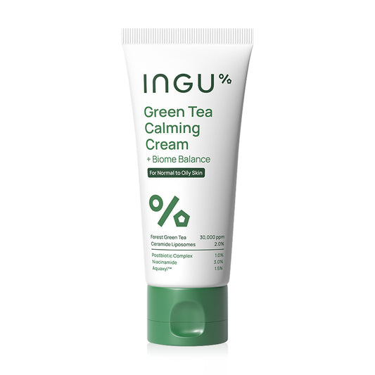 INGU Skin Calming Cream - Green Tea & Biome Balance 50ml - Beauty Buddy