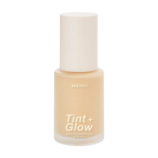 4U2 Tinted Foundation - Skin Tint + Glow Dew, SPF30, Nude - Beauty Buddy